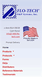 Mobile Screenshot of 1800flo-tech.com